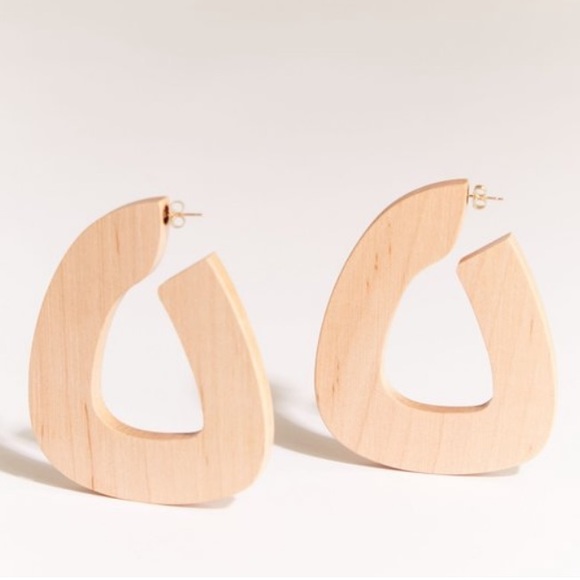 Sophie Monet 14k Gold Filled Post The Bell Hoops - Picture 3 of 5